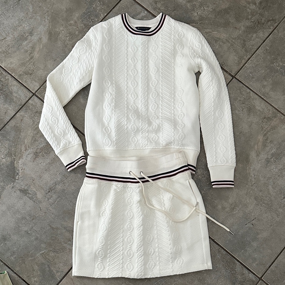 Brooks Brothers White Kids Matching Set